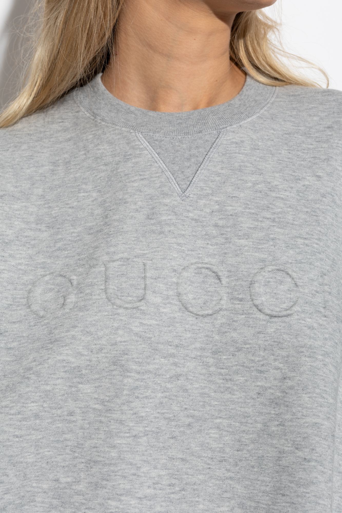 Gucci grey sweatshirt deals